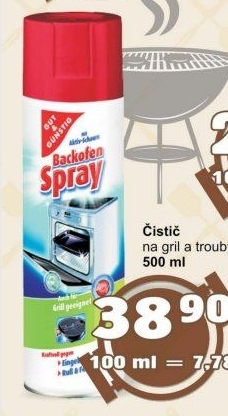 Čistič na gril a troubu Gut&amp