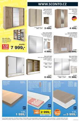 akční leták Sconto nábytek 24.7.2019-6.8.2019