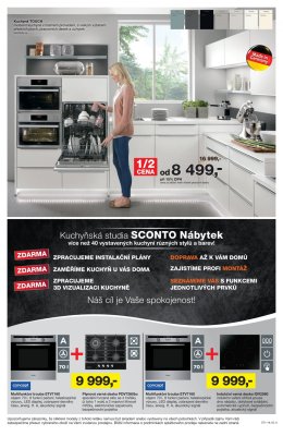 akční leták Sconto nábytek 24.7.2019-6.8.2019