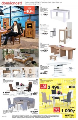 akční leták Sconto nábytek 24.7.2019-6.8.2019