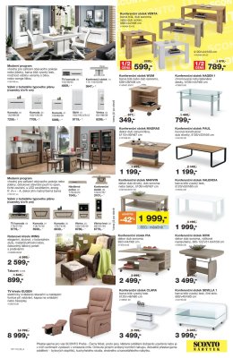 akční leták Sconto nábytek 24.7.2019-6.8.2019