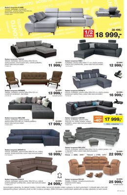 akční leták Sconto nábytek 24.7.2019-6.8.2019