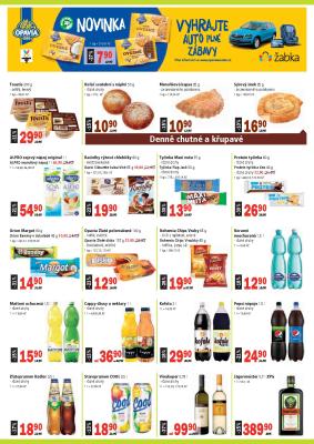 akční leták Žabka 24.7.2019-6.8.2019