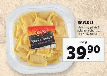 Ravioli plněné Sol&