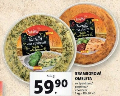 Omeleta bramborová Sol& - Lidl akcniletaky.com
