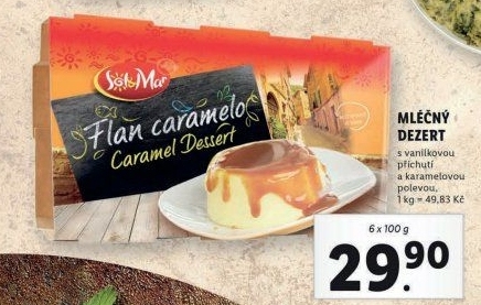 Dezert mléčný Sol&