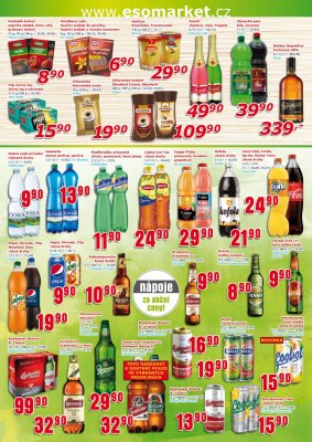 akční leták ESO MARKET 31.7.2019-11.8.2019