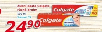 Pasty na zuby Colgate