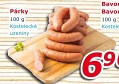 Párky Kostelecké uzeniny