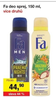 Deodorant sprej Fa
