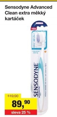 Kartáček na zuby Advanced Clean Sensodyne