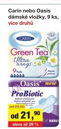 Vložky dámské Carine