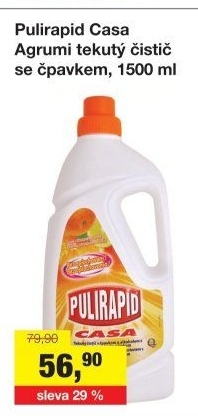 Čistič univerzální se čpavkem Casa Pulirapid