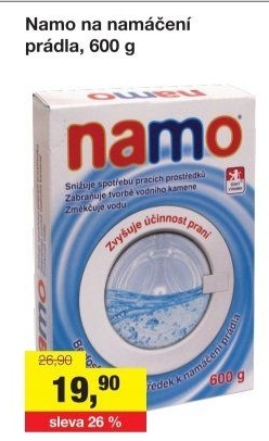 Prací prášek Namo