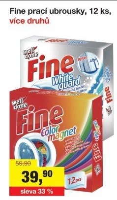 Ubrousky na praní Fine