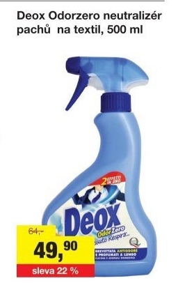 Odstraňovač zápachu Deox