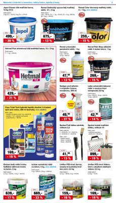 akční leták Barvy a laky drogerie 30.7.2019-18.8.2019