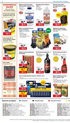 akční leták Barvy a laky drogerie 30.7.2019-18.8.2019