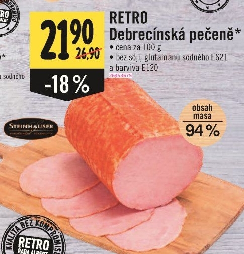 Pečeně debrecínská Albert Retro