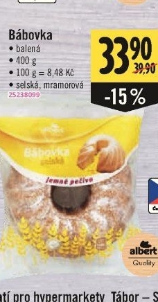 Bábovka Albert Quality