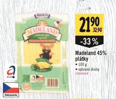 Sýr Madeland 45% Madeta
