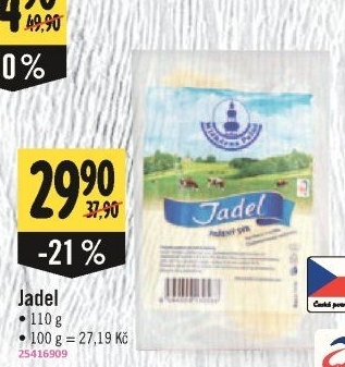 Sýr Jadel Mlékárna Polná