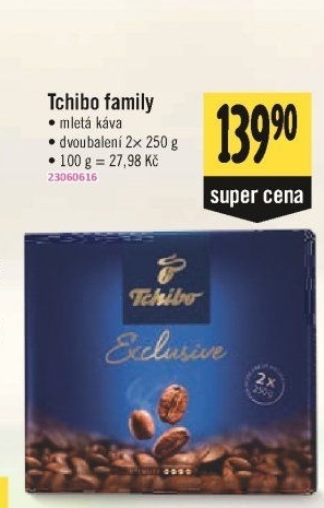 Mletá káva Family Tchibo