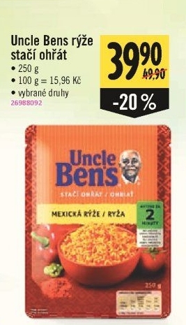Hotová jídla Uncle Ben'