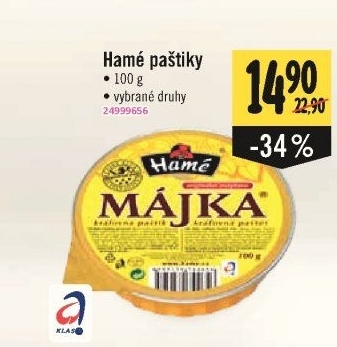 Paštiky Hamé