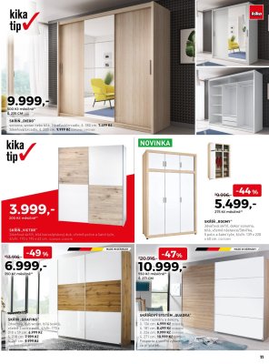akční leták Kika nábytek 8.8.2019-21.8.2019