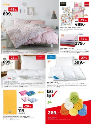 akční leták Kika nábytek 8.8.2019-21.8.2019