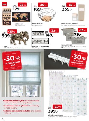 akční leták Kika nábytek 8.8.2019-21.8.2019