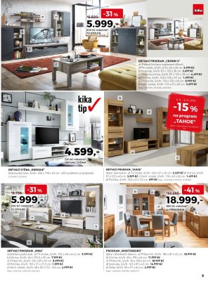 akční leták Kika nábytek 8.8.2019-21.8.2019