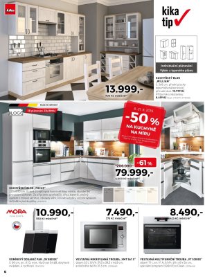 akční leták Kika nábytek 8.8.2019-21.8.2019