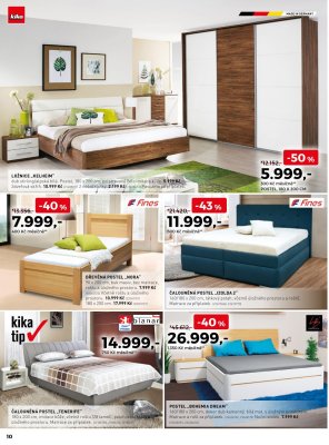 akční leták Kika nábytek 8.8.2019-21.8.2019