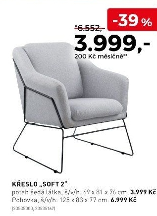 Křeslo Soft 2