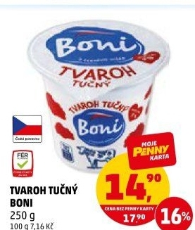 Tvaroh tučný Boni