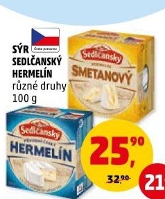 Sýr Hermelín Sedlčanský
