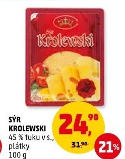 Sýr Krolewski 45%