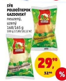Sýr polooštěpek gazdovský Agro Farma