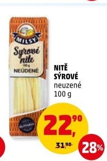 Sýrové nitě neuzené Bánovecké Milsy