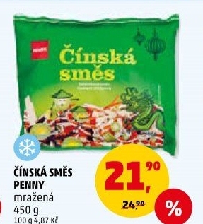 Zeleninová směs mražená Čínská Penny