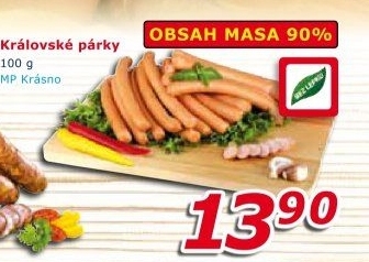 Párky královské Krásno