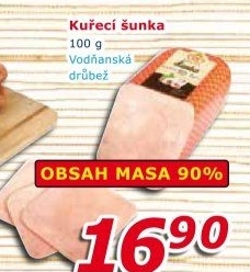 Šunka kuřecí Vodňanské kuře