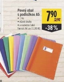 Obaly na sešity A5