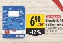 Školní sešit A6 Herlitz
