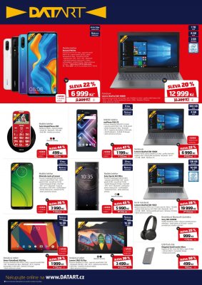 akční leták Datart 14.8.2019-20.8.2019