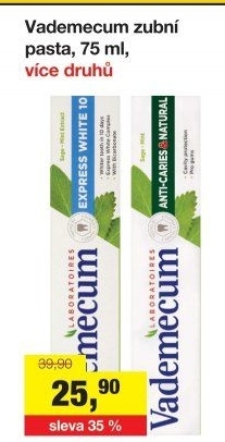 Pasty na zuby Vademecum