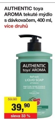 Tekuté mýdlo Authentic
