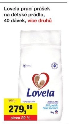 Prací prášek Lovela